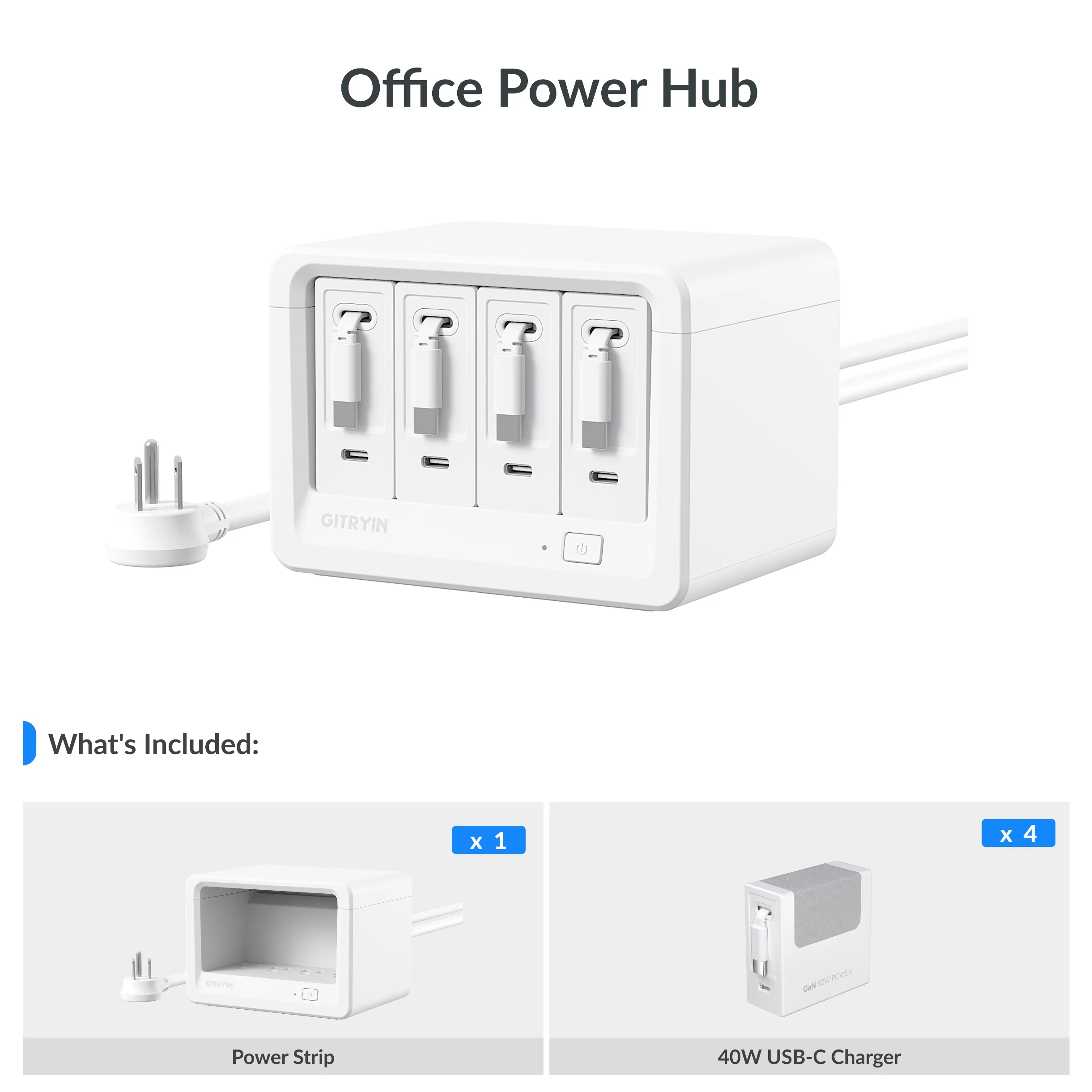 Gitryin Desktop Charging Station 12-in-1 (40W Combo) - Image 14