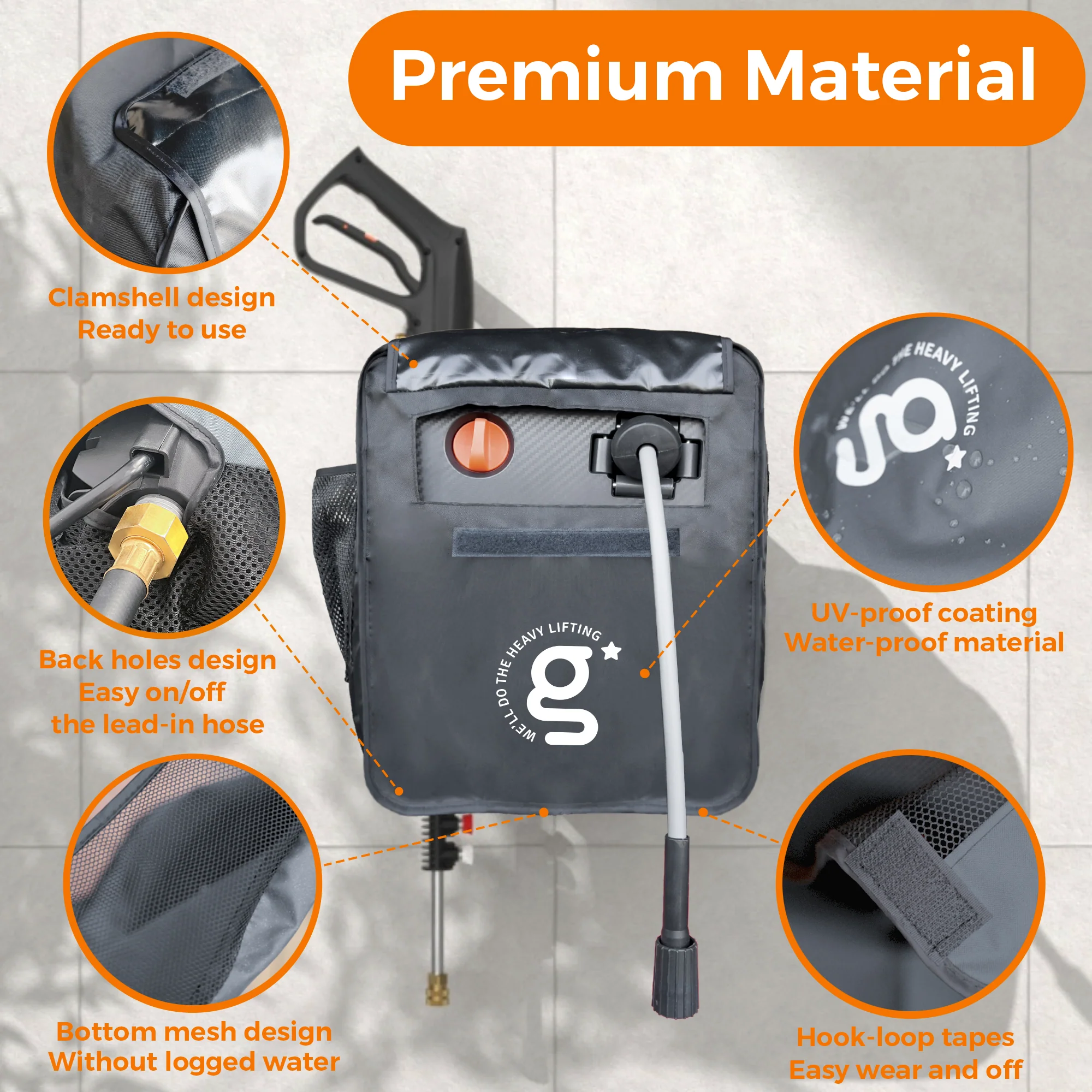 Grandfalls Retractable Pressure Washer Cover - Image 10