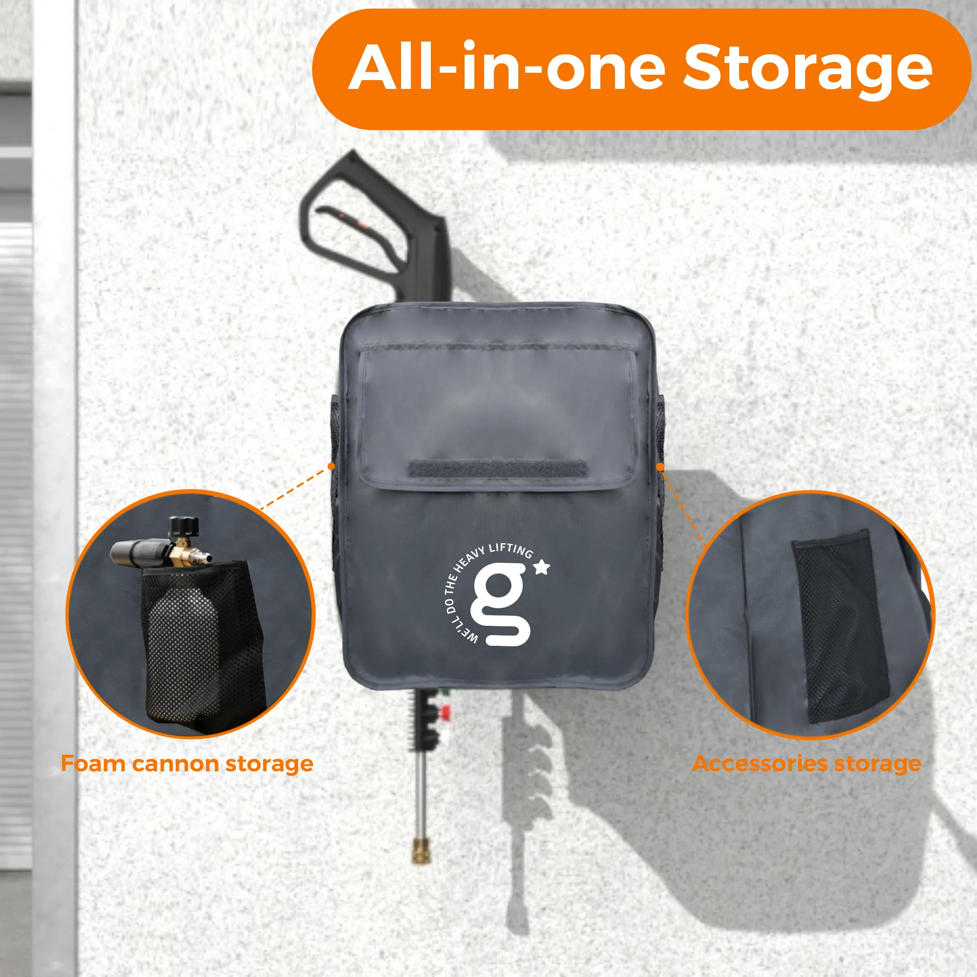 Grandfalls Retractable Pressure Washer Cover - Image 11