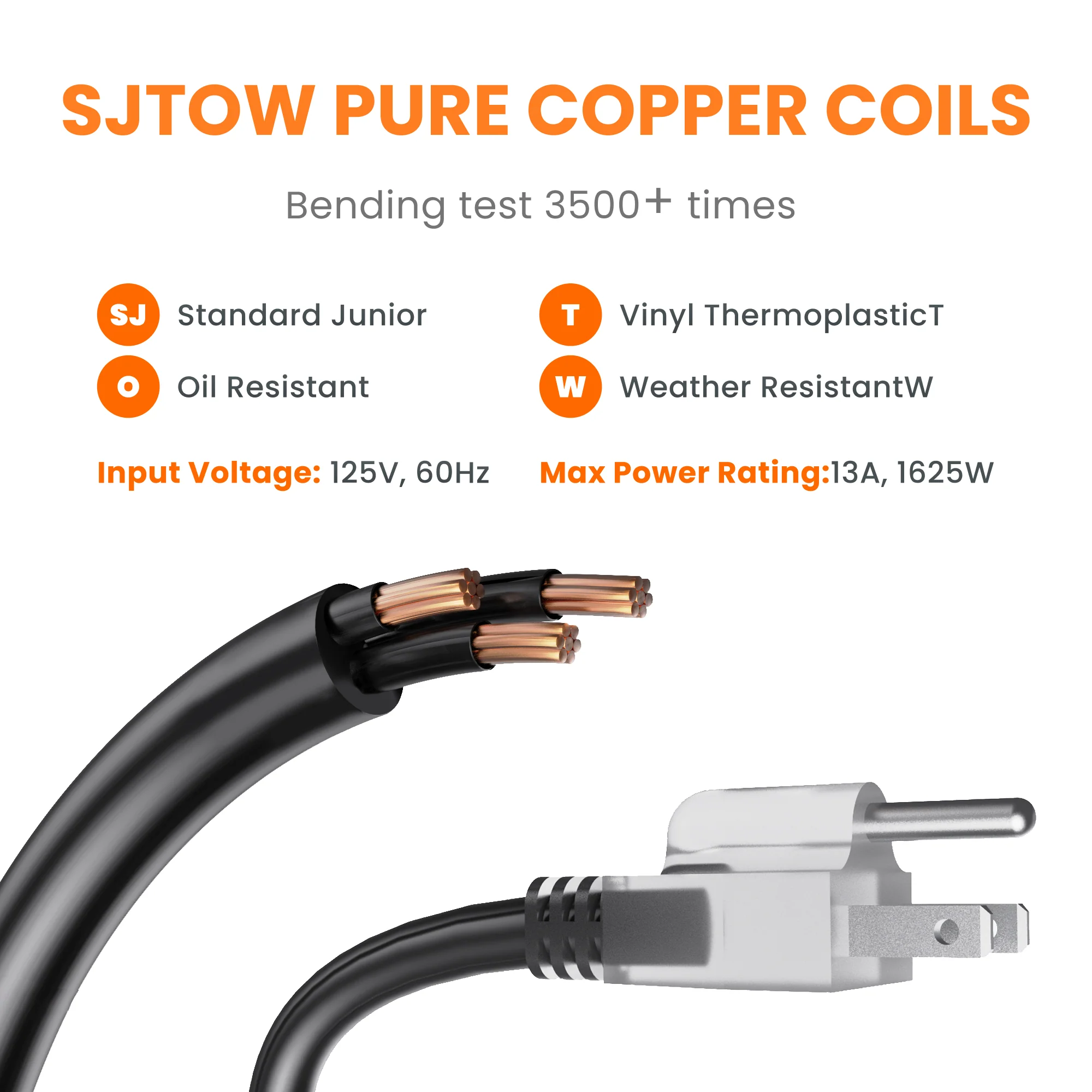 Retractable Extension Cord Reel-50ft-12/14 AWG - Image 9