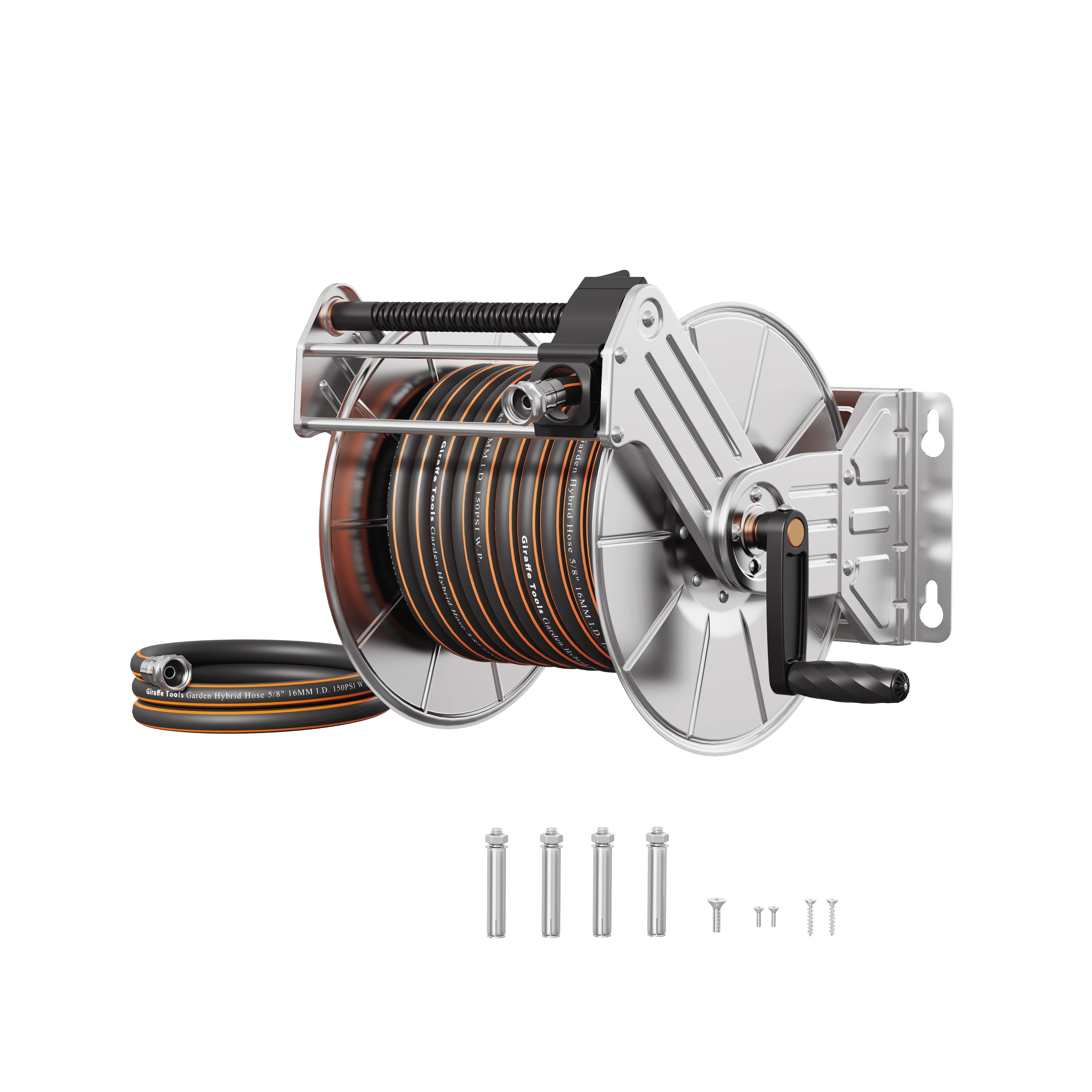 Wall Mounted Hose Reel-Stainless Steel - Image 9